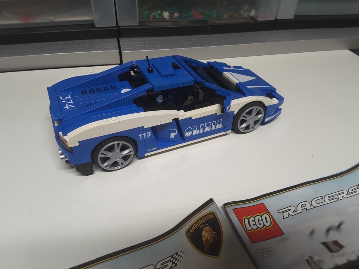 LEGO Racers 8214 Lamborghini Gallardo LP 560-4 Polizia | eBay