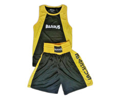 SET Boxe CANOTTA e PANTALONCINO Short KICK Boxing SAVATE PUGILATO Allenamento