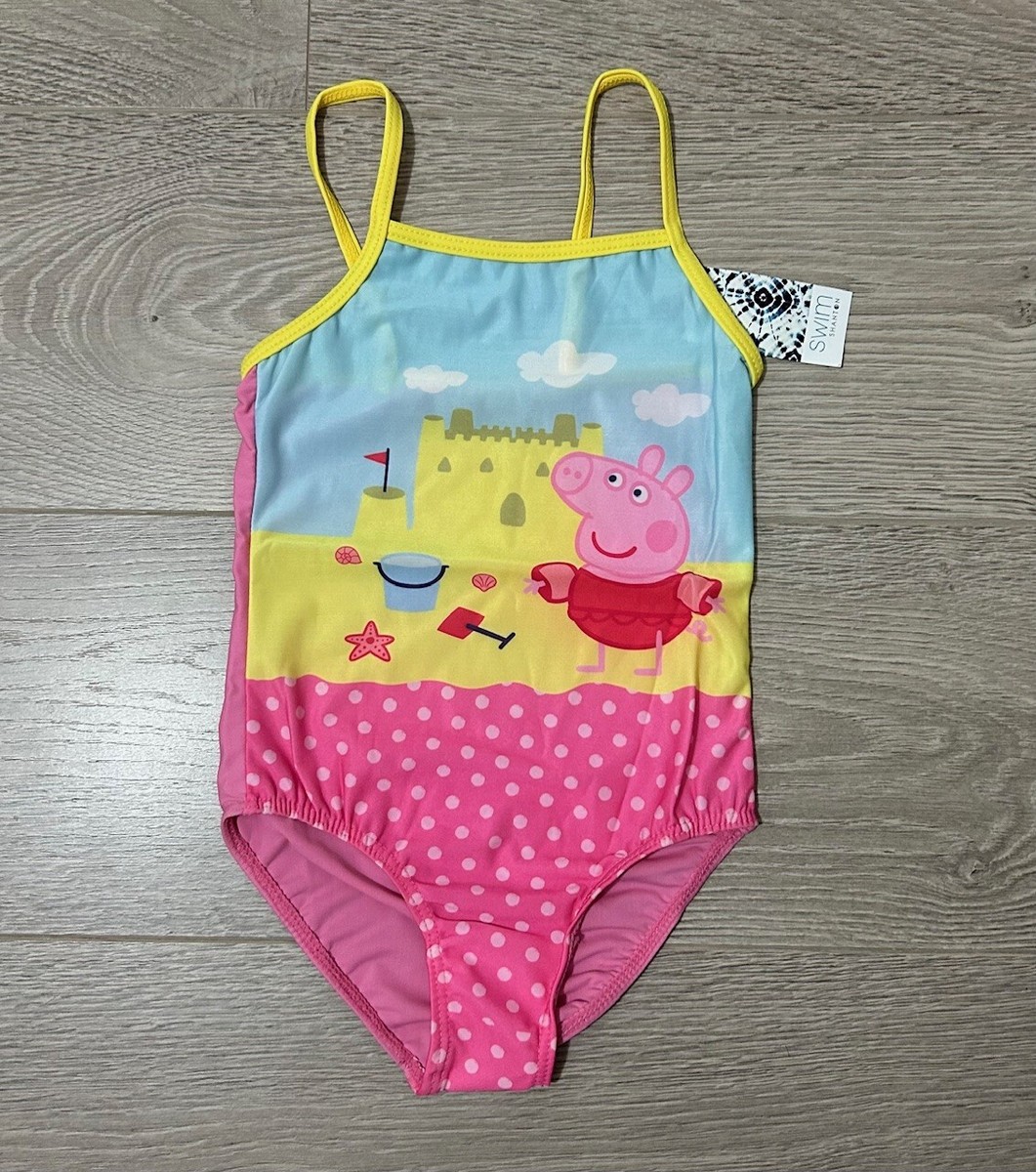 Peppa Pig Baby Toddler Girls Kids Swimwear Swimsuit Swimmer