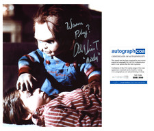 ALEX VINCENT signed autograph signed on "CHILD'S PLAY" photo in person ACOA COA