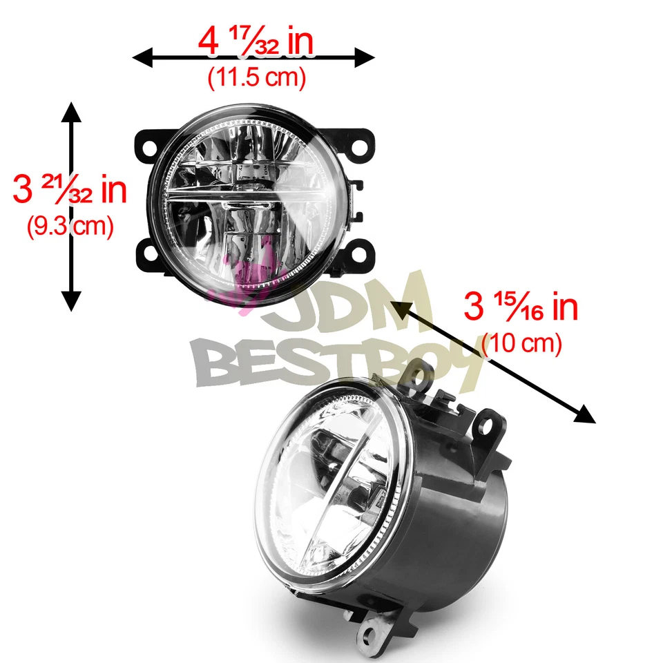 Par de luces antiniebla LED para Jaguar S-Type X-Type XK ajuste calidad repuesto F5 Foto 2 de 4