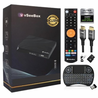 VSeeBox V3 Plus,192GB 64GB64GBUSB64GB MicroSD, 8K HDMI (Free2DaysShipping)