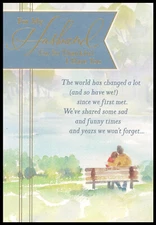 Greeting Card - Couple - For Husband - Birthday - 0297