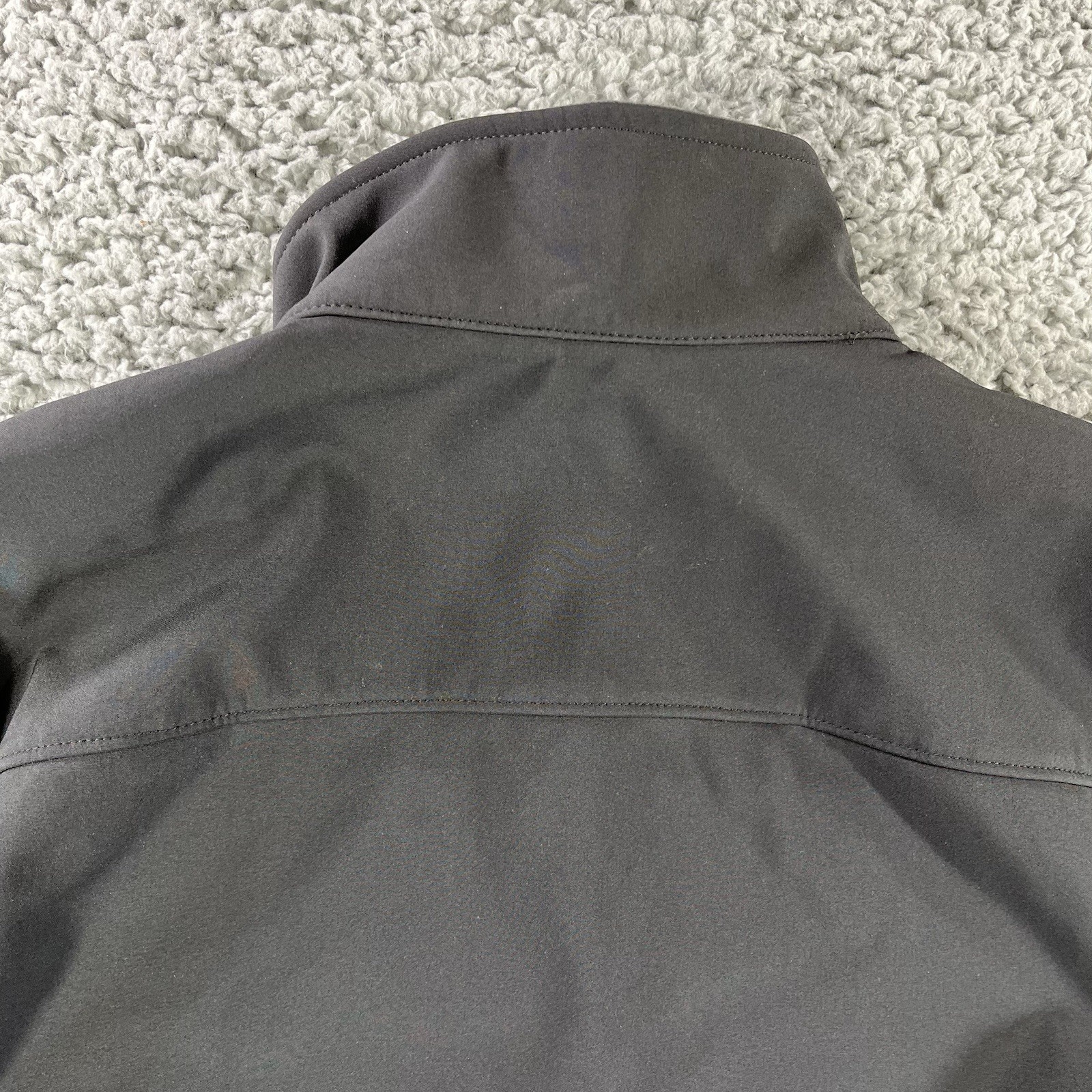 T TECH TUMI SOFTSHELL JACKET FULL ZIP GRAY MENS M… - image 14