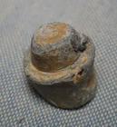 Dug Civil War Nipple Protector made from Bullet from Corinth