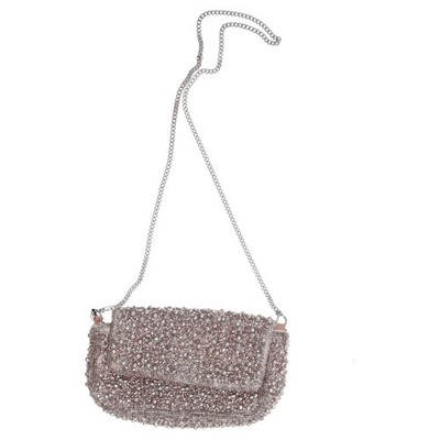 Zara Basic Collection, Abendtasche, Damen, Beige/Pink, 24, 4, 14 cm #ruo