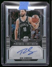 2023 Panini Contenders Optic Ben Simmons Perennial Auto /125 #23 Nets