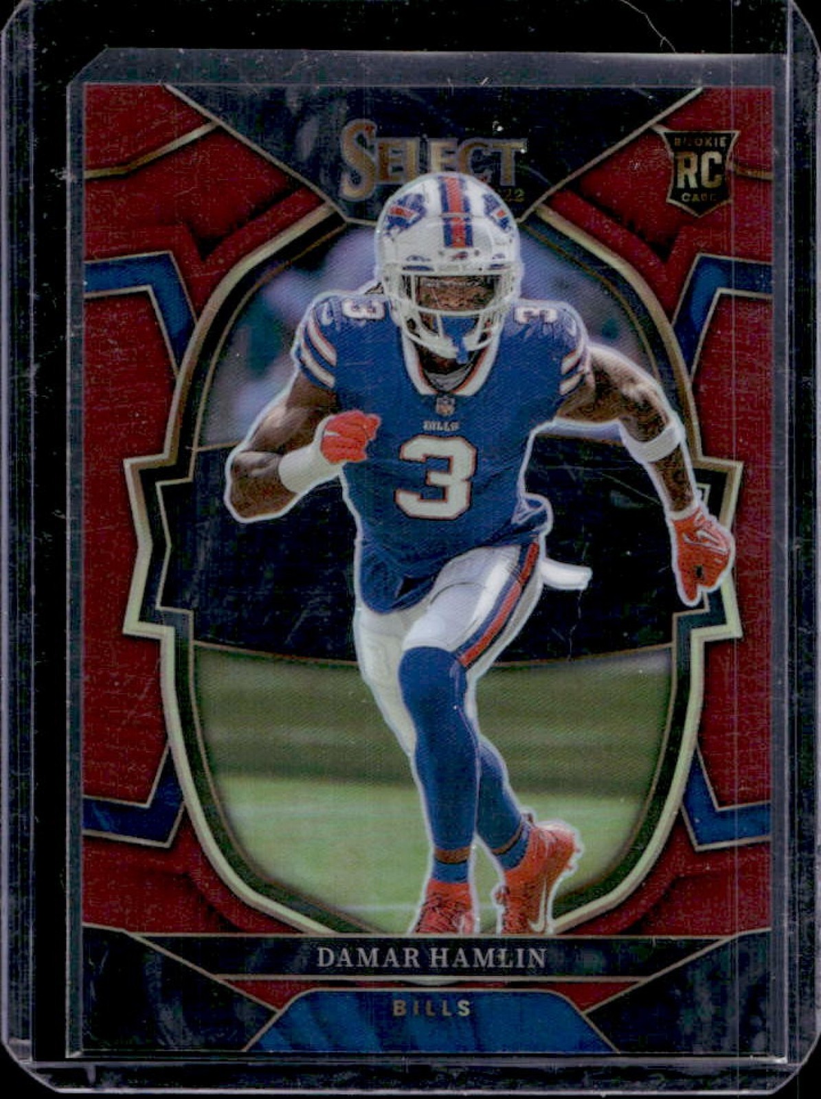 2022 Select Damar Hamlin RC Maroon Prizm Rookie Concourse #66/149 Bills