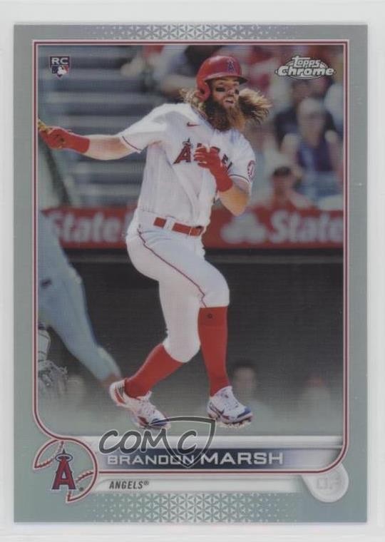2022 Topps Chrome Refractor Brandon Marsh #133 uk2