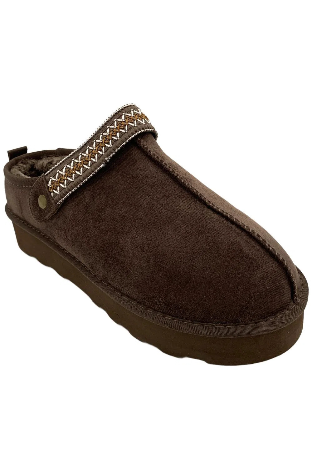Yellow Box Womens Magda Slingback Slip-On Clog Slipper Brown 6790₽