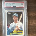 Topps 1989 Traded Ken Griffey Jr. #41T Seattle Mariners Rookie PSA 9