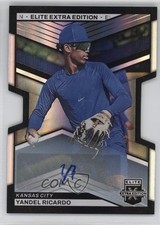 2023 Panini Elite Extra Edition Signatures Die-Cut /399 Yandel Ricardo Auto 16tx