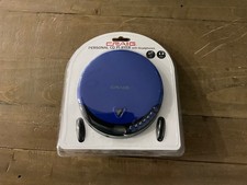 Craig CD2808 Personal CD Player with Headphones - Blue/Black - NEW SEALED