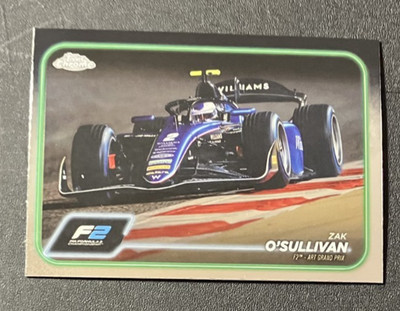 Zak O'Sullivan #101 ART GP - 2024 Topps Chrome Formula 1 F1 F2 Card - CLEAN NM