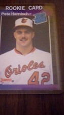 Donruss #371 Pete Harnisch RC Rookie Baltimore Orioles MLB Baseball Card. rookie card picture