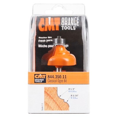 CMT 844.350.11 Classical Ogee Bit for Handheld Routers