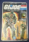 VINTAGE 1986 GI Joe Leatherneck Marine ARAH On Card.