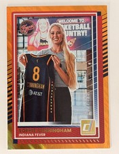 2025 Donruss WNBA #24 Sophie Cunningham Orange Lava #/199