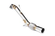 Edelstahl Downpipe f�r BMW E60/E61 525d 530d M57N