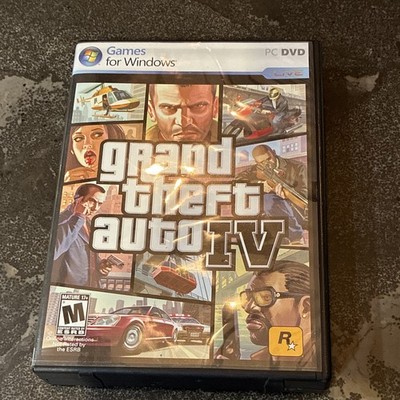 Grand Theft Auto IV PC DVD (2008) Liberty City Rockstar Games M RatedMultiplayer
