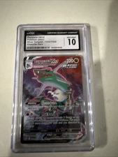 CGC 10 Rayquaza VMAX TG20/TG30 Silver Tempest Trainer Gallery Pokemon
