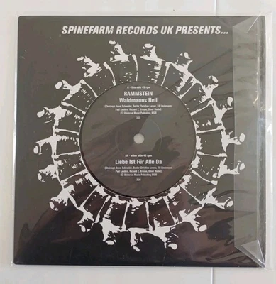 Lp:Vinyle, 7" RAMMSTEIN Waidmanns Heil , Liebe Ist Fur Alle Da - Bild 1 von 4