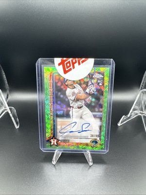 2025 Topps Chrome Logofractor Edition - Rookie Auto Cam Smith #RA-CAM /99