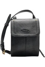 American Leather Co. Kansas Glove Leather Crossbody Black