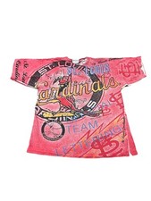 VINTAGE 90s ST LOUIS CARDINALS ALL OVER PRINT T SHIRT TEE 1991 TRENCH LARGE