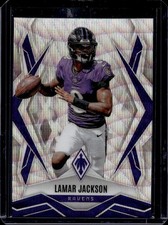 2025 Panini Phoenix Lamar Jackson Wave #/199 Ravens
