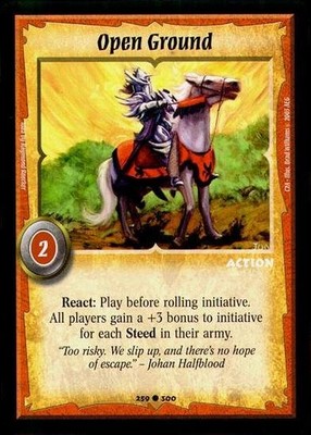 Open Ground - Action - Warlord Saga of the Storm