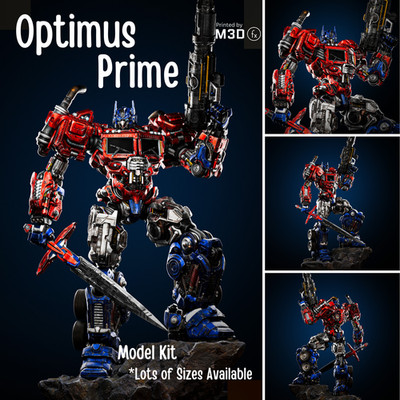 OPTIMUS PRIME Resin Figure Statue Model Transformers Robot Leader Sci Fi