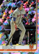 2019 Topps Chrome Sapphire Edition #44 Jay Bruce