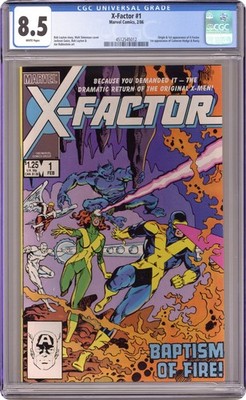 X-Factor 1D CGC 8.5 1986 4512545012 1st app. X-Factor