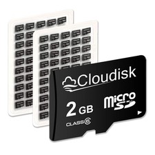 Pack of 100 Micro SD Card 2GB Flash Memory Card C6 2GB 
