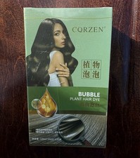 Natural Plant Hair Dye Botanical Bubble Hair Dye 20mlx10 Packs  EXP 01/27