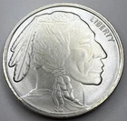 1 oz .999 Fine Silver Buffalo Round R31