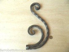 voluta in ferro battuto con ricci per inferiate ringhiere fai da te EU.01.360