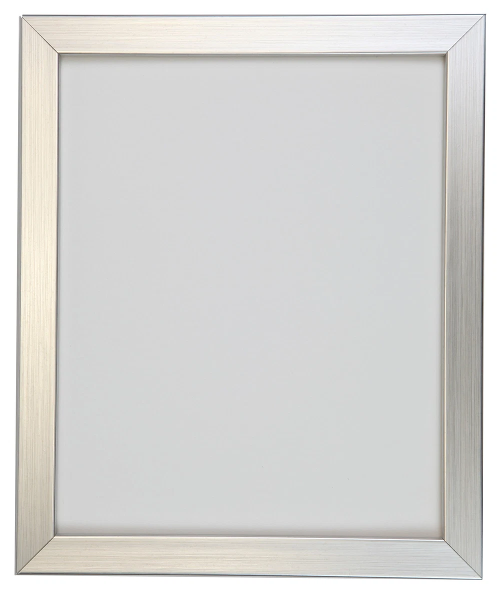 Deep Art Picture Frames Silver Wooden To Stand or Wall Hang. Made