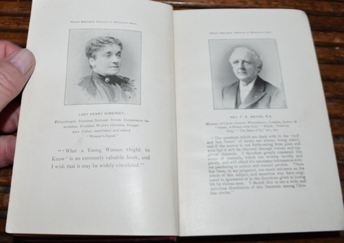 What a Young Woman Ought To Know - Self and Sex Series - Mary Wood-Allen 1898 - Picture 3 of 8