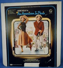 RCA CED VIDEODISC - An American in Paris with Gene Kelly Leslie Caron