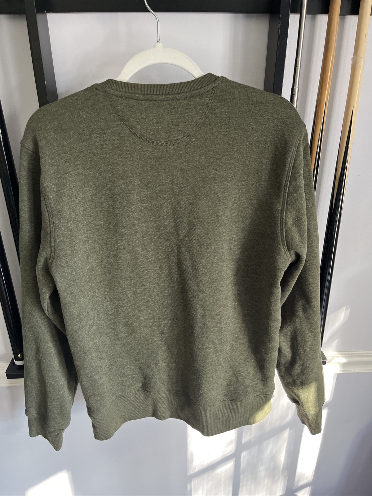 Amazon Essentials Men's Size Small Olive- Heather… - image 2