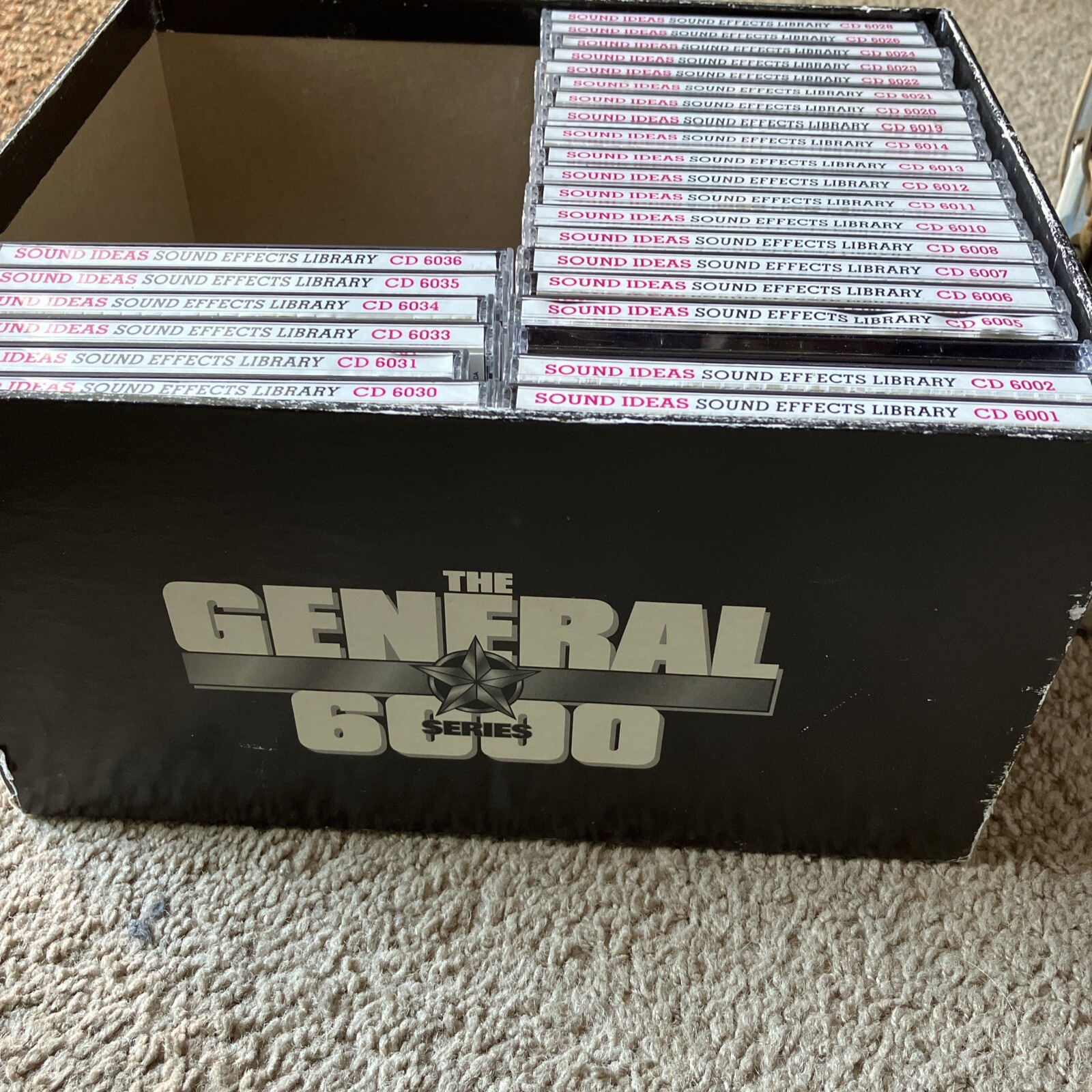 SOUND IDEAS Sound Effects Library 2000 Series 26 CDs Book Lucasfilm SFX