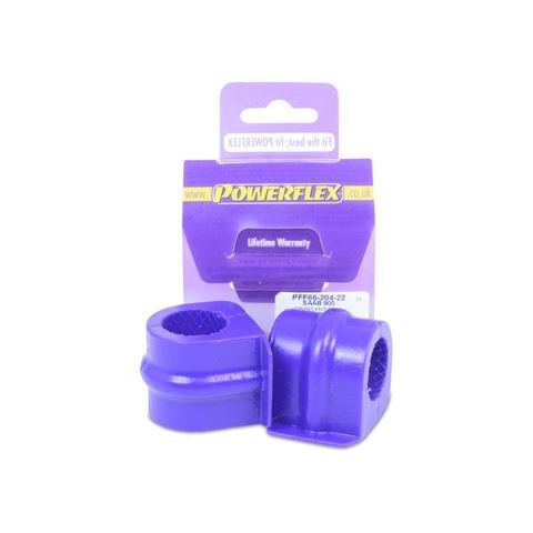 PFF66-204-22 POWERFLEX Front Anti Roll Bar Mounting 22mm fit Saab