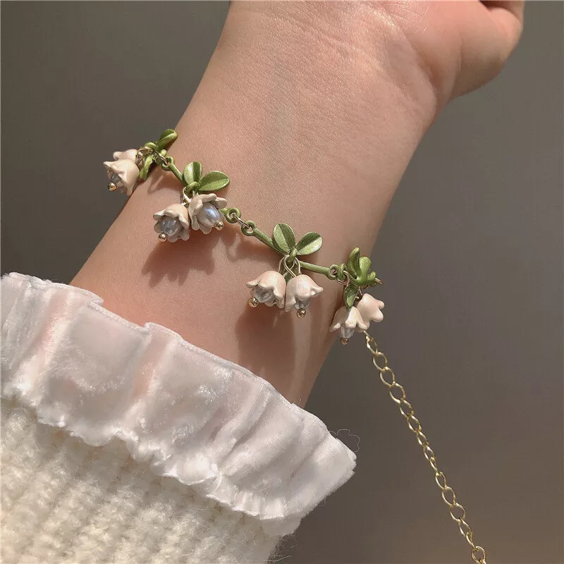 Lily of the valley bracelet sale
