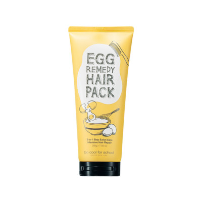 (TOO COOL FOR SCHOOL) Egg Remedy Hair Pack 200g