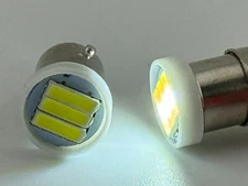 Rebaydo 2pcs BA9S 51 LED Bulb 6 Volt AC or DC Dome Map Accessory Trunk Light