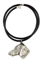 Dachshund Coarse Hair Dachshund Teckel I - Necklace With Dog,Silver-Plated