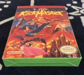 Kick Master (Nintendo Entertainment System1992) NES NR MINT CIB Authentic