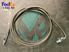 Stainless Steel Clutch Line For 92-00 Civic 94+ Integra Silver